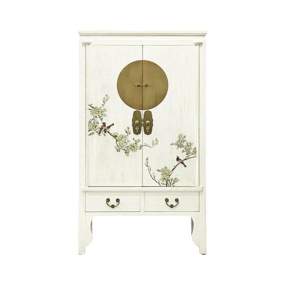 WEDDING CABINET FLEUR WHITE WASH MQZ-03