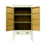 WEDDING CABINET FLEUR WHITE WASH MQZ-03