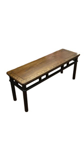 MING BENCH DARK WOOD A-01